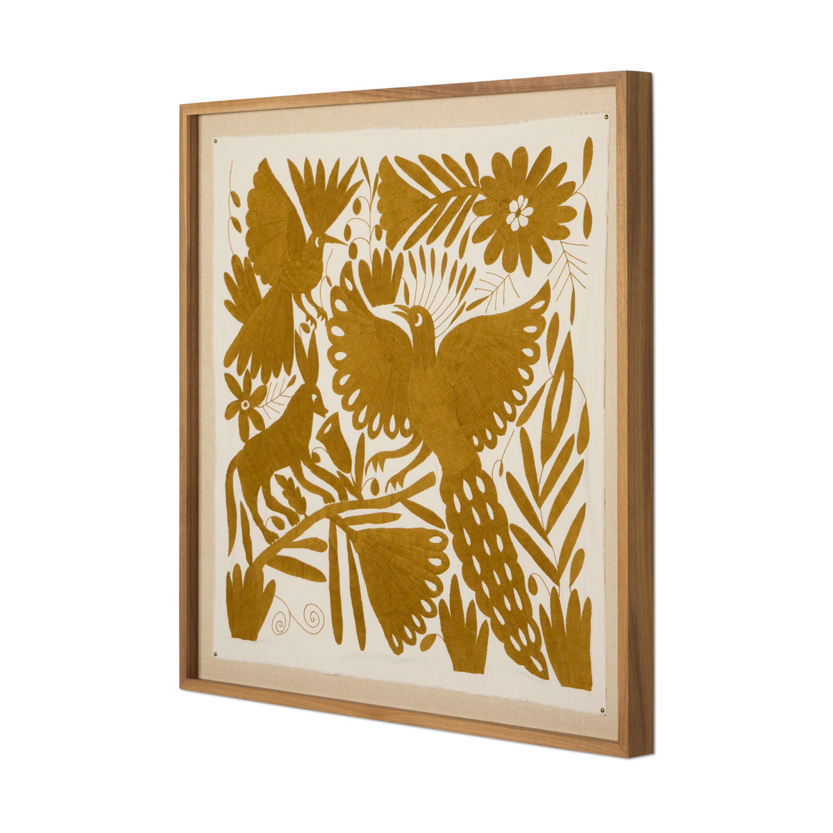 Otomi Framed Textile by Four Hands