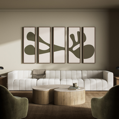 Organic Shape Iii Set By Four Hands Art Studio by Four Hands