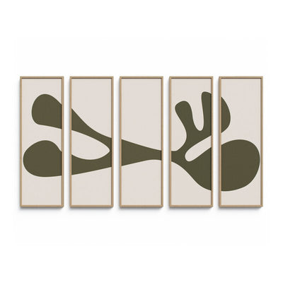 Organic Shape Iii Set By Four Hands Art Studio by Four Hands