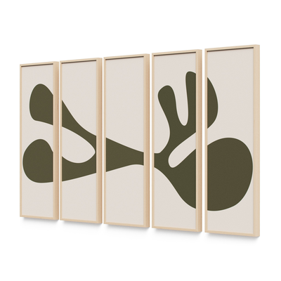 Organic Shape Iii Set By Four Hands Art Studio by Four Hands