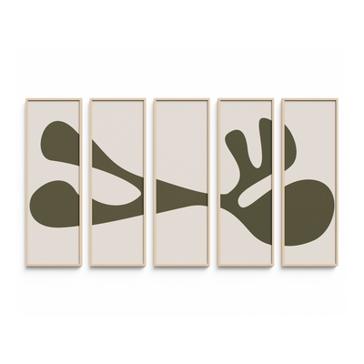 Organic Shape Iii Set By Four Hands Art Studio by Four Hands