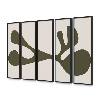 Organic Shape Iii Set By Four Hands Art Studio by Four Hands