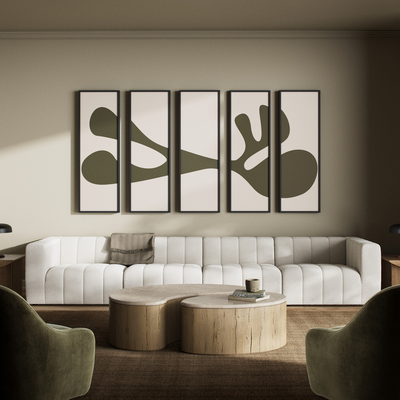 Organic Shape Iii Set By Four Hands Art Studio by Four Hands