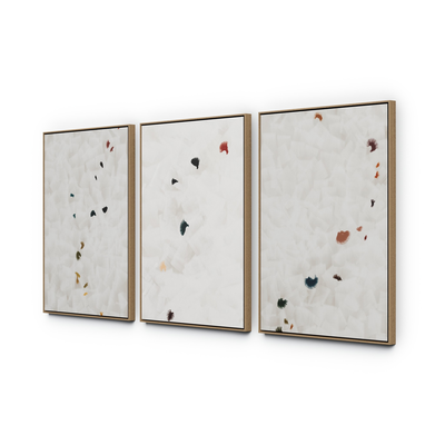 In Flight Triptych By Patricia Vargas by Four Hands