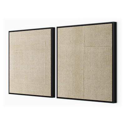 Woven Silence Diptych By Karen Covey by Four Hands