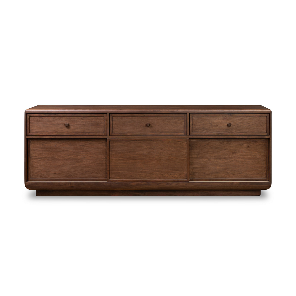Vincent Media Console With Record Storage by Four Hands