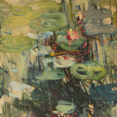 Lily Pond By Lilia Orlova-Holmes by Four Hands