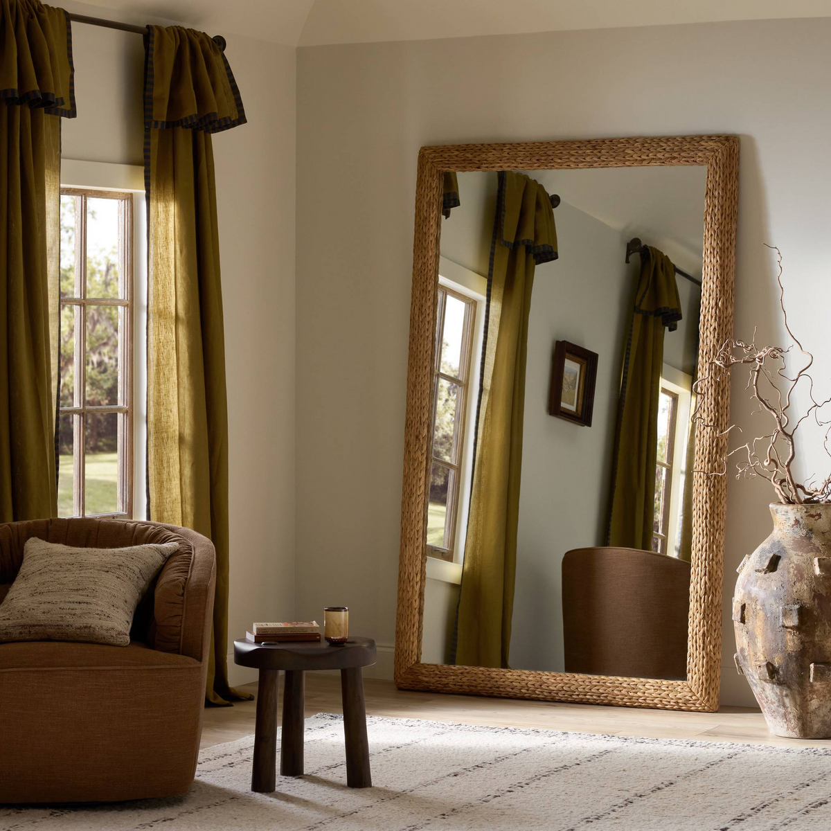 Radha Floor Mirror by Four Hands