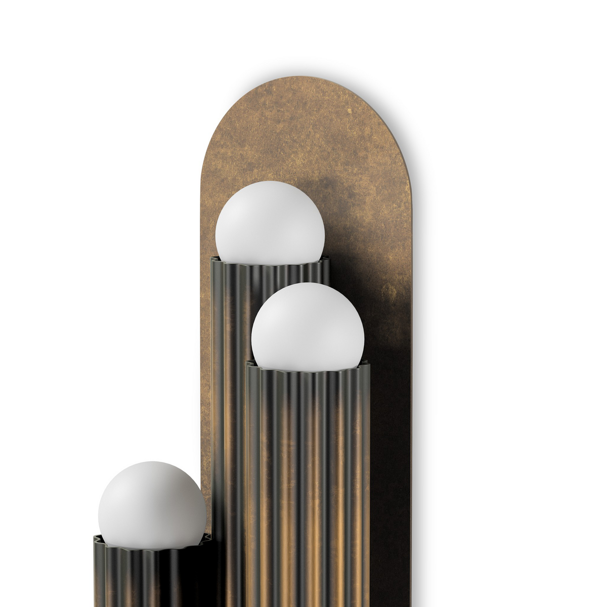 Vesta Triple Sconce by Four Hands