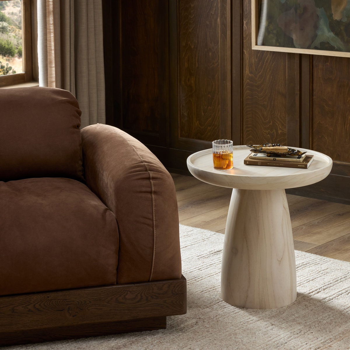 Evara End Table by Four Hands