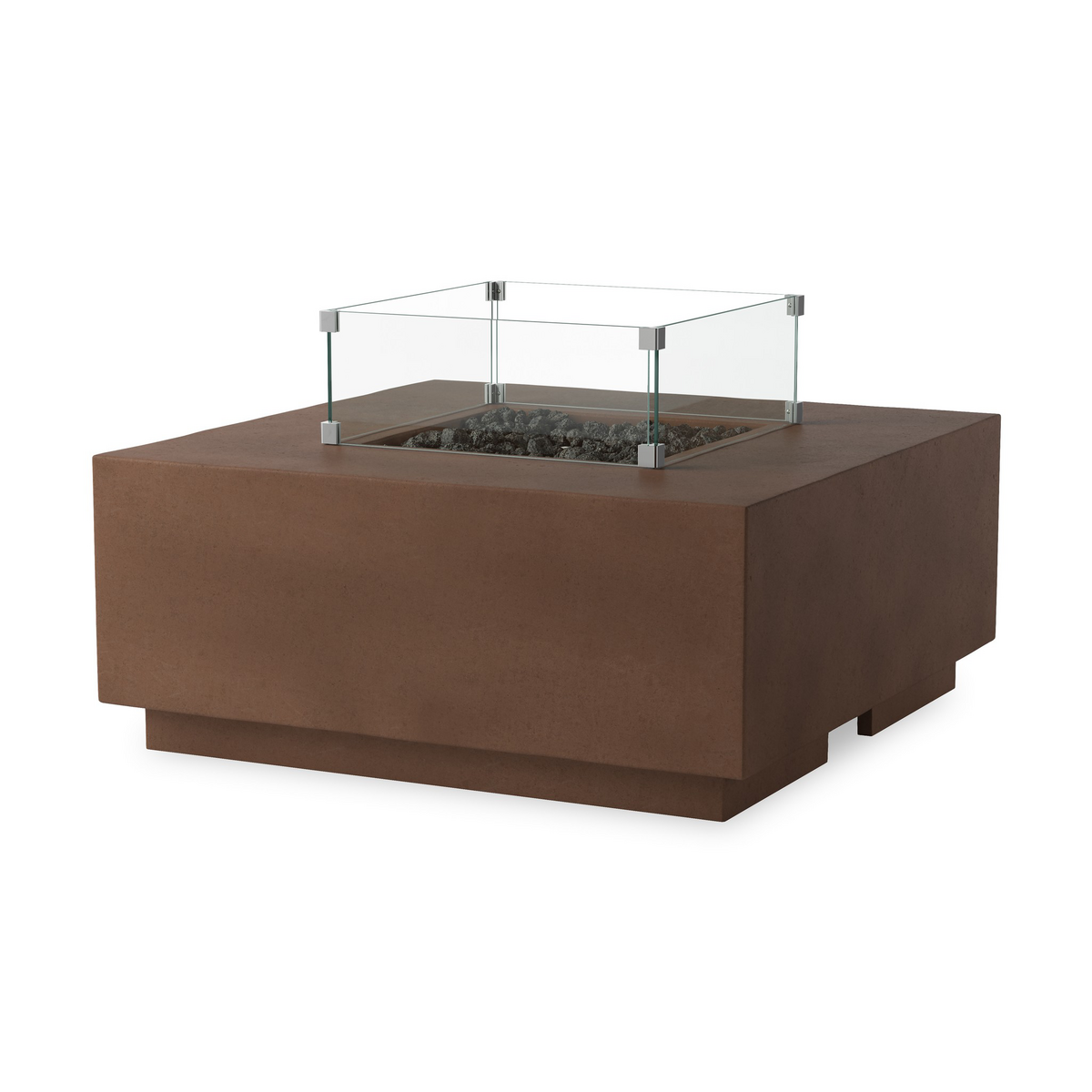 Donovan Square Fire Pit Wind Guard Kit by Four Hands