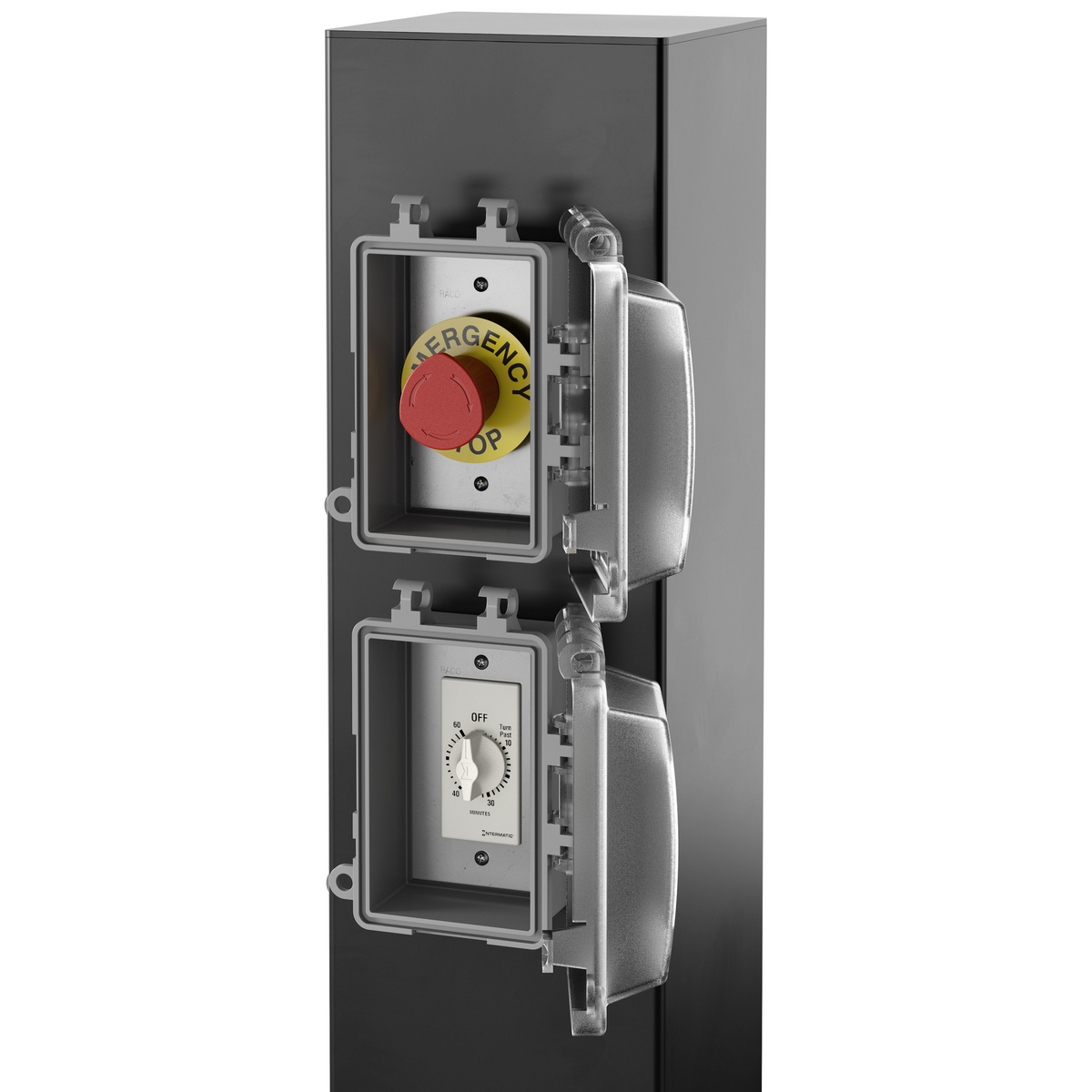 Power Column W/ Emergency Stop And Timer by Four Hands
