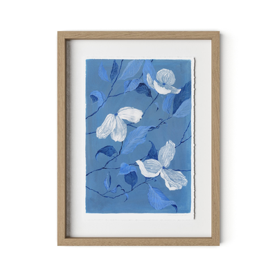 Blue Dogwood By Laurel-Dawn Latshaw by Four Hands