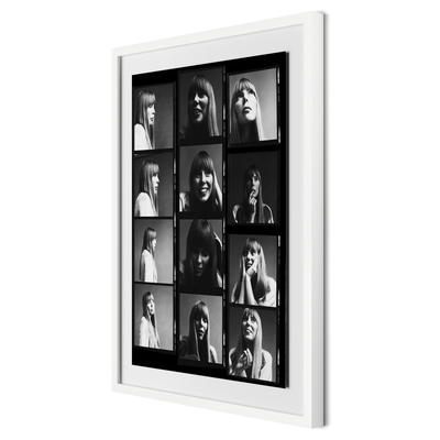 Joni Mitchell Contact Sheet By Getty Images by Four Hands