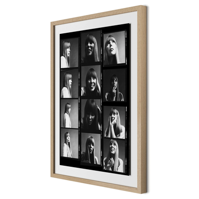 Joni Mitchell Contact Sheet By Getty Images by Four Hands
