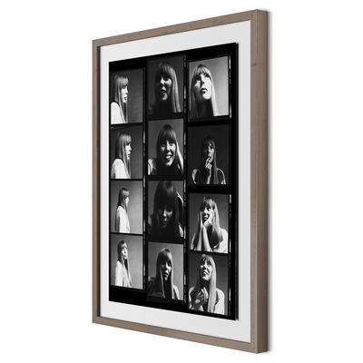 Joni Mitchell Contact Sheet By Getty Images by Four Hands