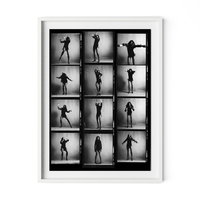 Tina Turner Contact Sheet By Getty Images by Four Hands
