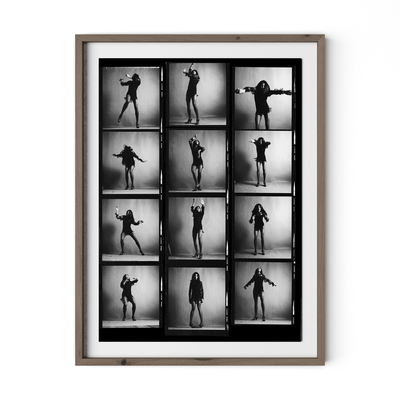 Tina Turner Contact Sheet By Getty Images by Four Hands