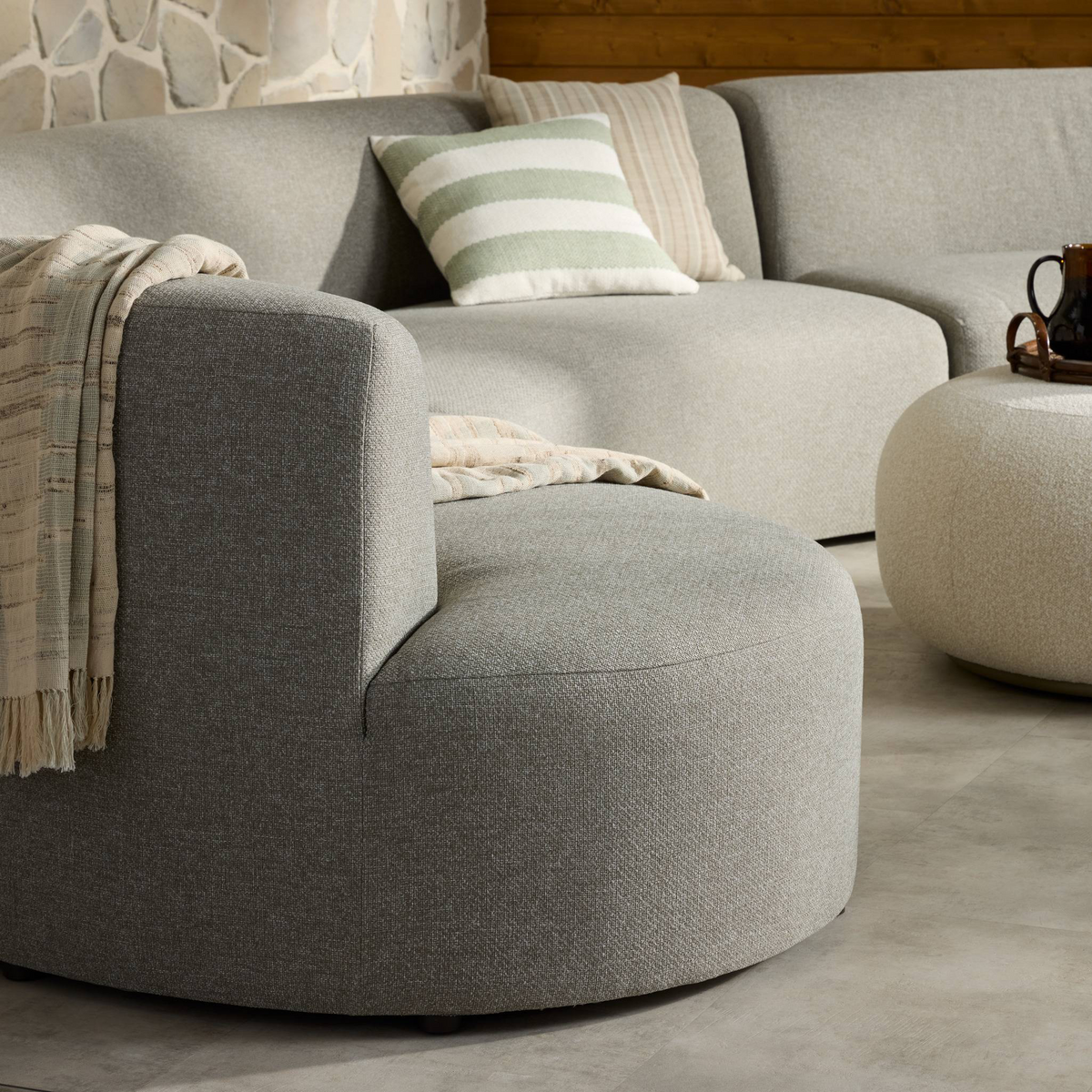Opal Outdoor 3-Piece Sectional by Four Hands