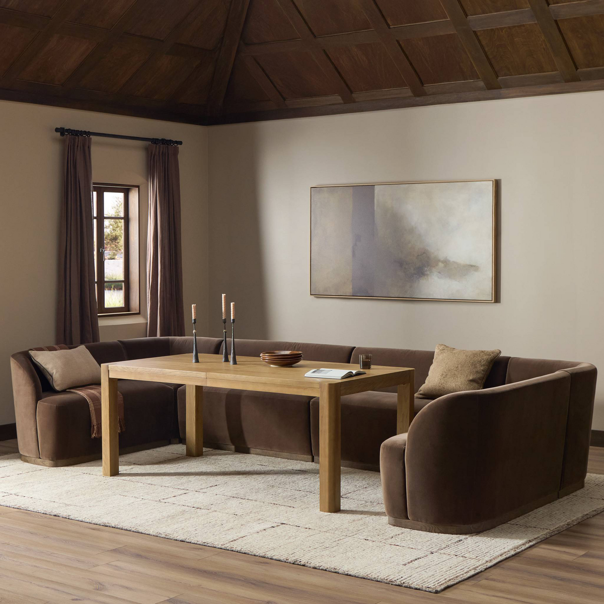 Dorset Banquette U-Shape by Four Hands