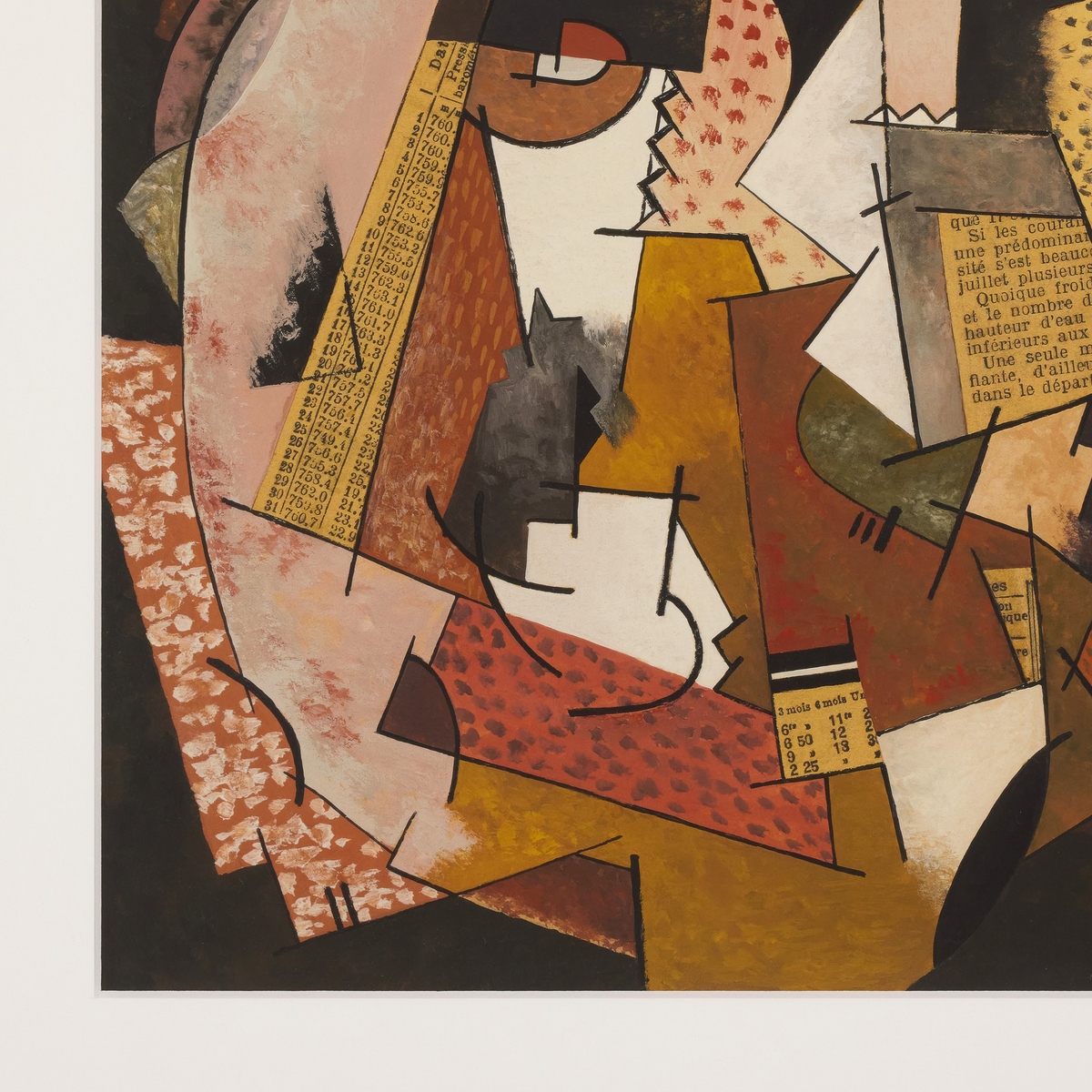 Composition Au Papier Journal By Georges Valmier by Four Hands