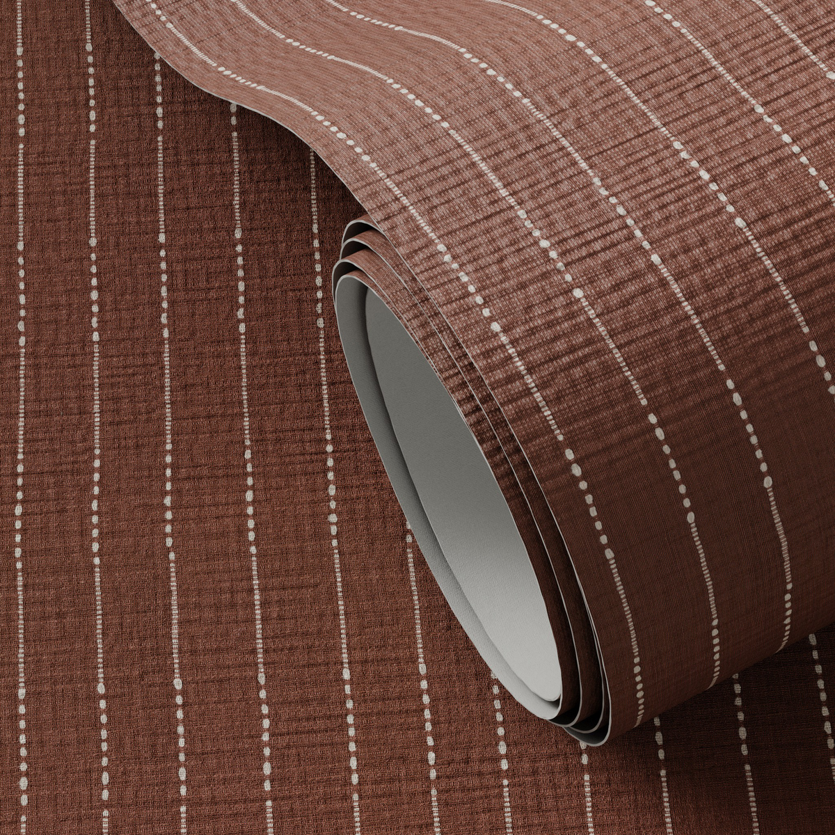Dobby Stripe Grasscloth Wallpaper By Fh Art Studio by Four Hands