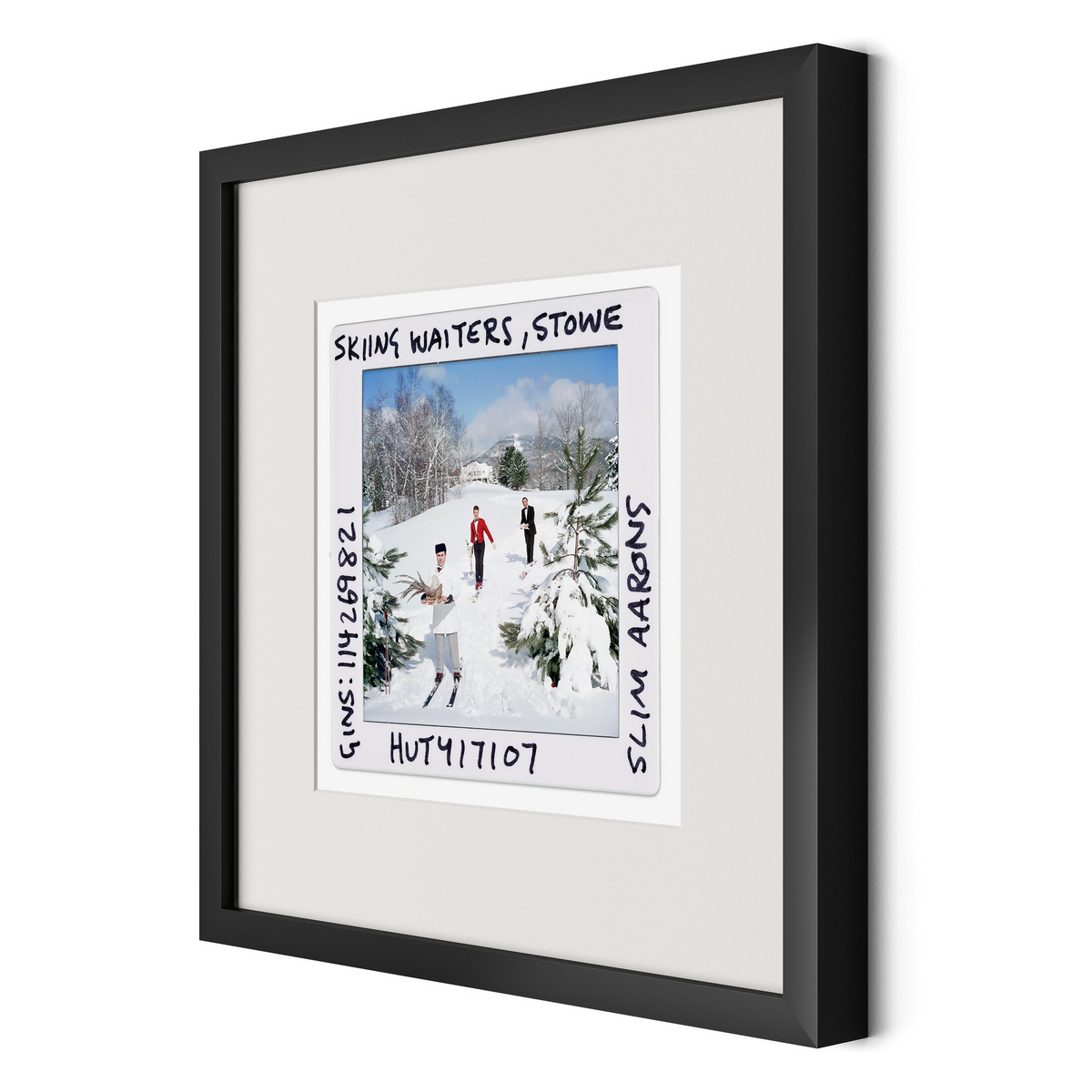 Skiing Waiters Slide By Slim Aarons by Four Hands