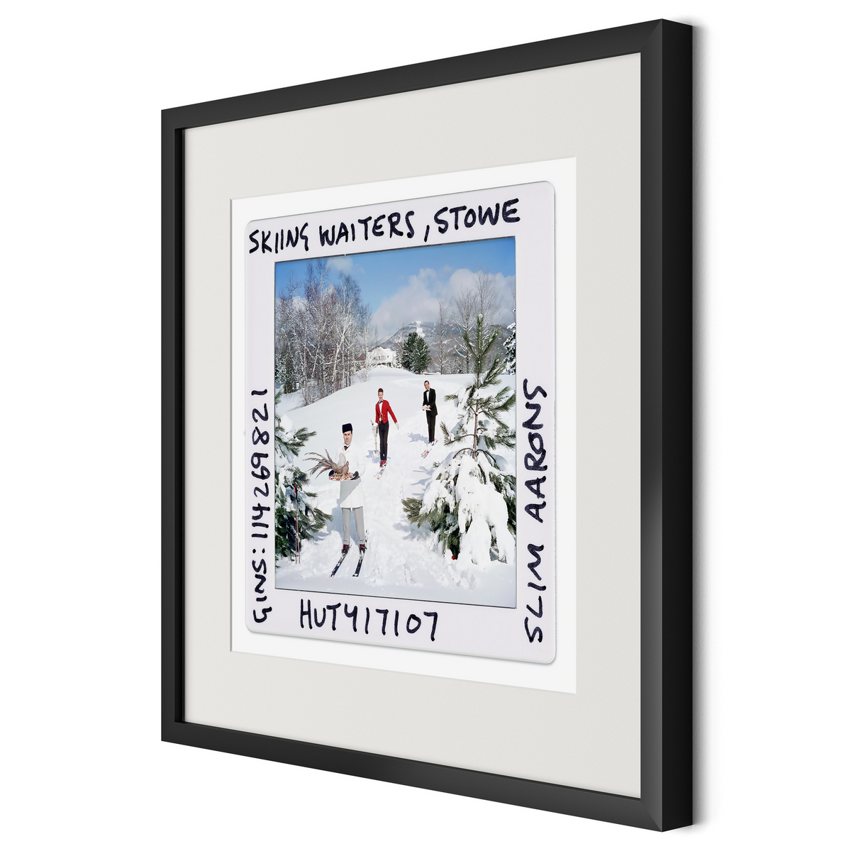 Skiing Waiters Slide By Slim Aarons by Four Hands