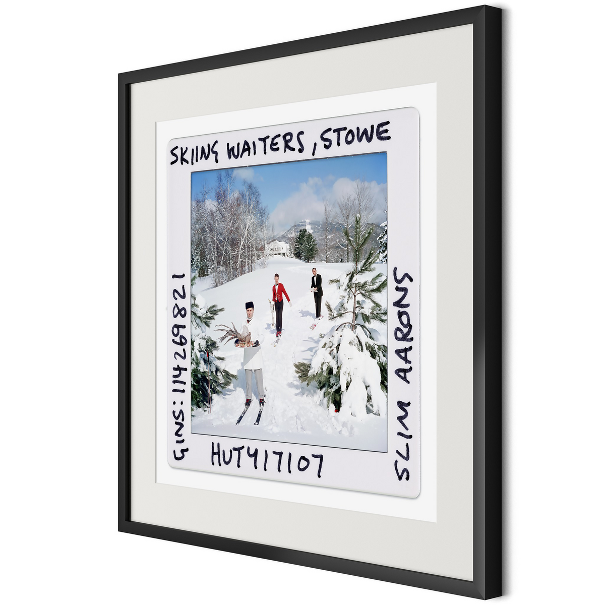 Skiing Waiters Slide By Slim Aarons by Four Hands