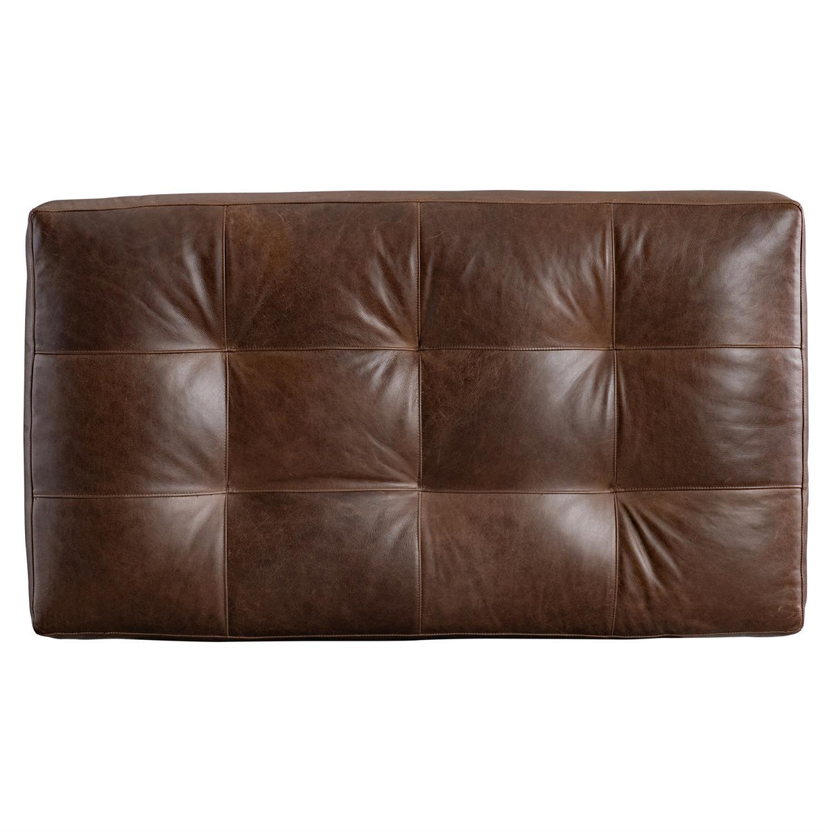 Nest Leather Ottoman (3300LO) by Bernhardt