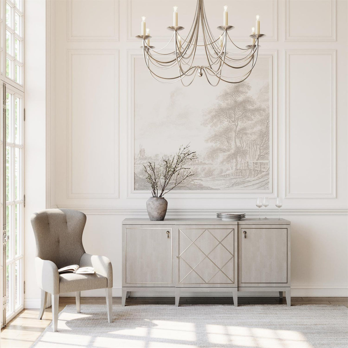 Cornelia Arm Chair (331542) by Bernhardt