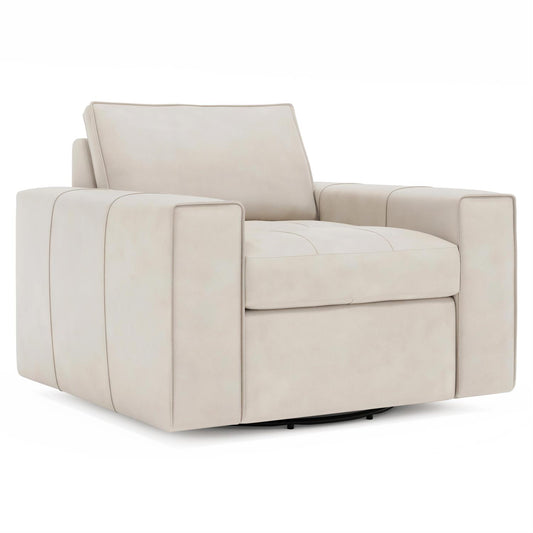 Nest Leather Swivel Chair (3322SL) by Bernhardt