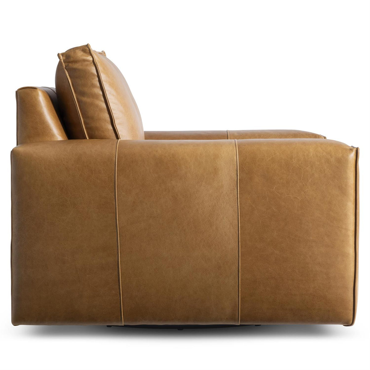 Nest Leather Swivel Chair (332SLO) by Bernhardt