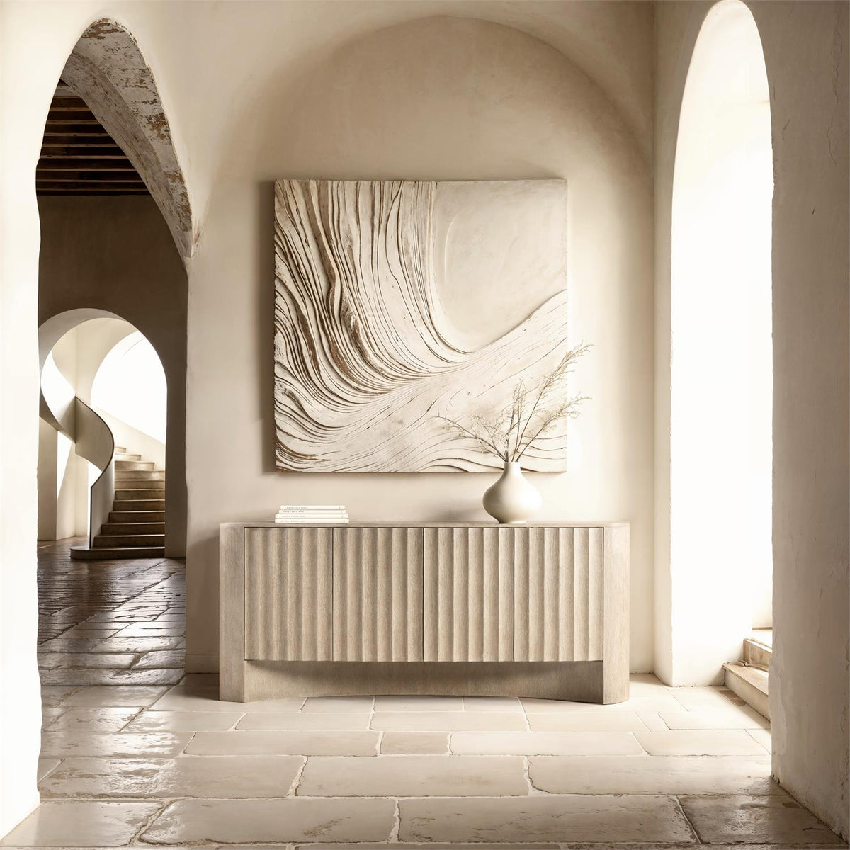 Loggia Entertainment Credenza by Bernhardt