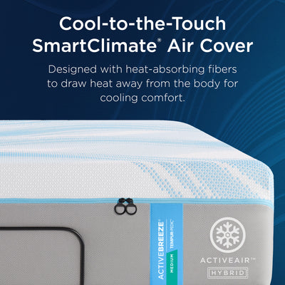 Tempur-Pedic® ActiveBreeze® Medium Hybrid