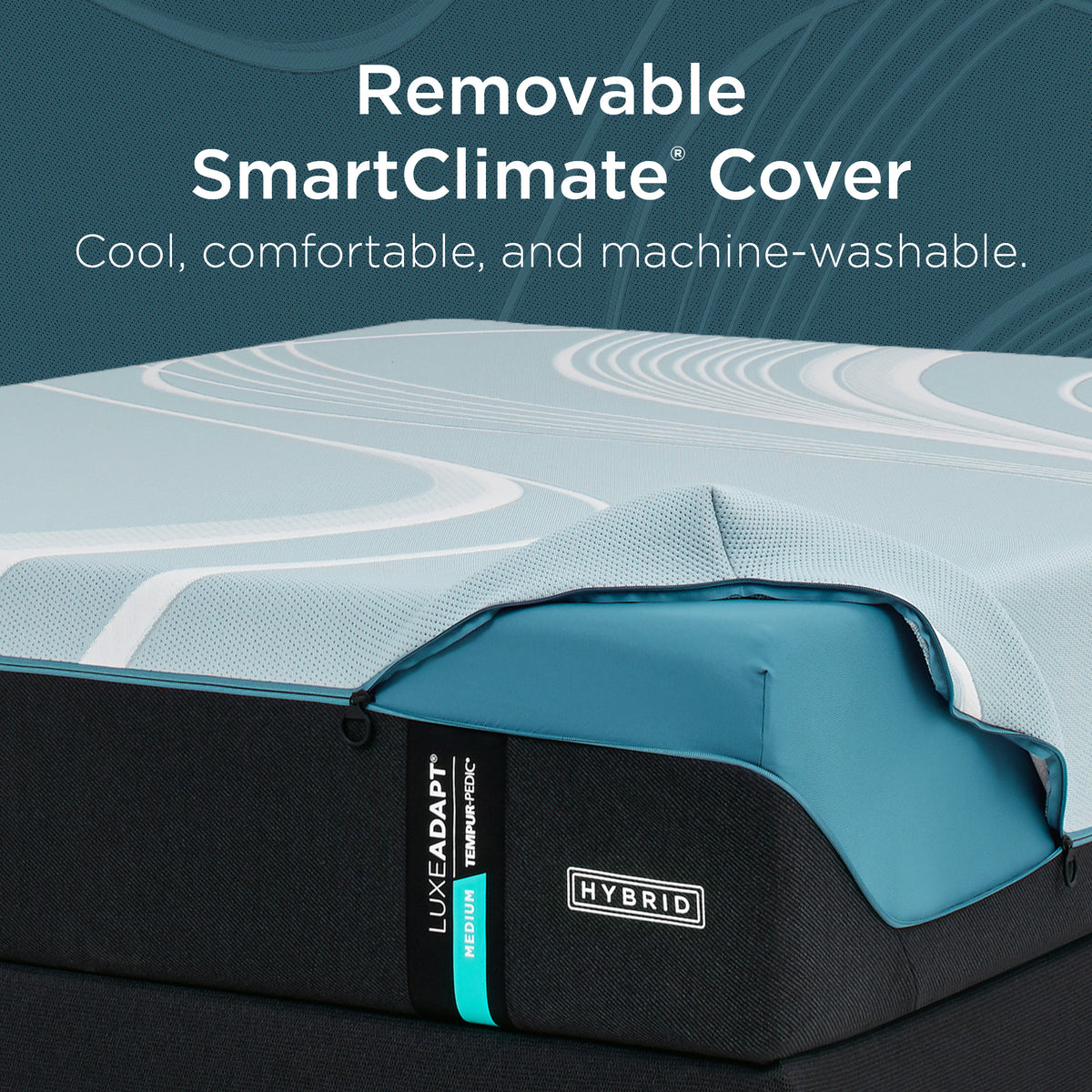 Tempur-Pedic® LuxeAdapt® Medium Hybrid