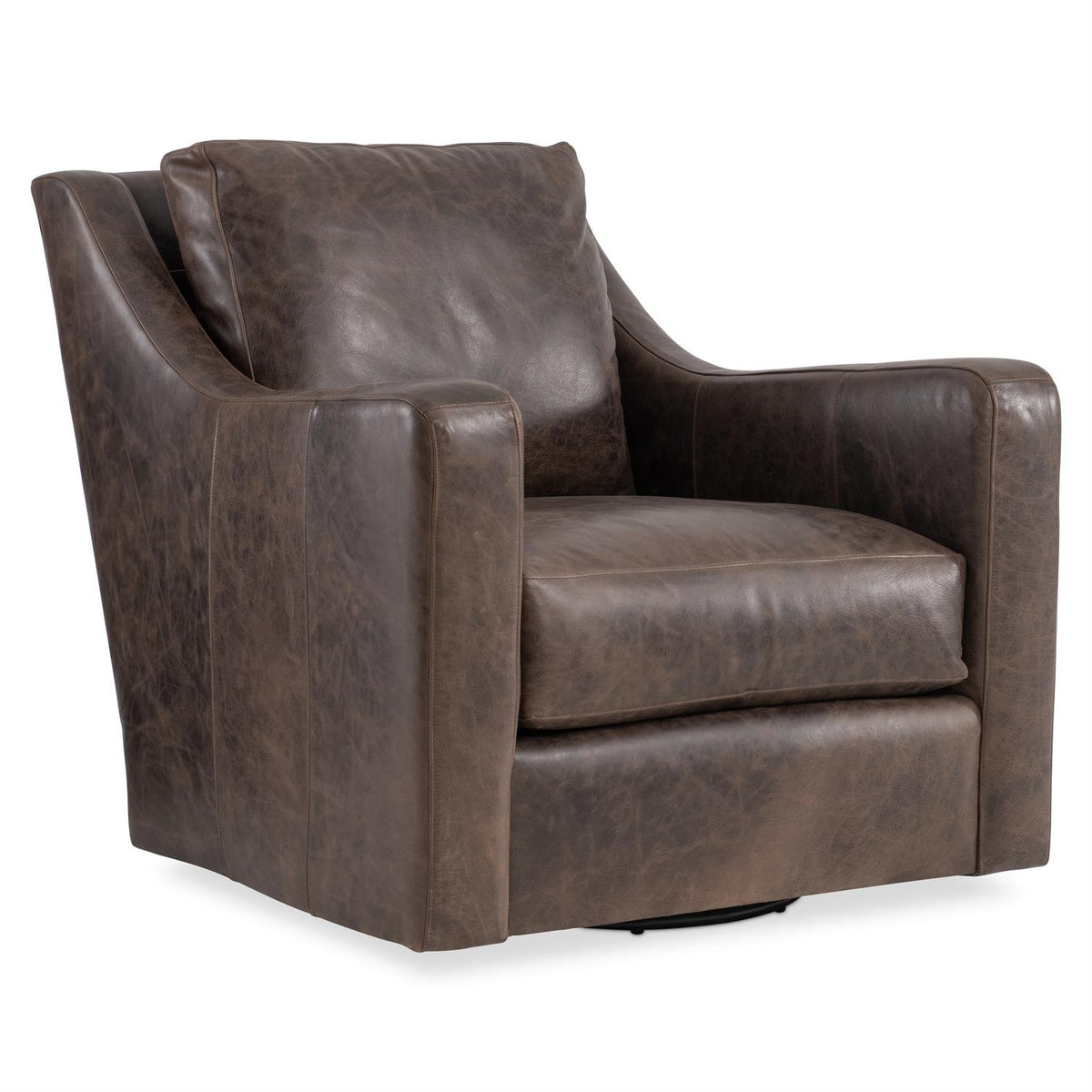 Ventura Leather Swivel Chair (352SLO) by Bernhardt