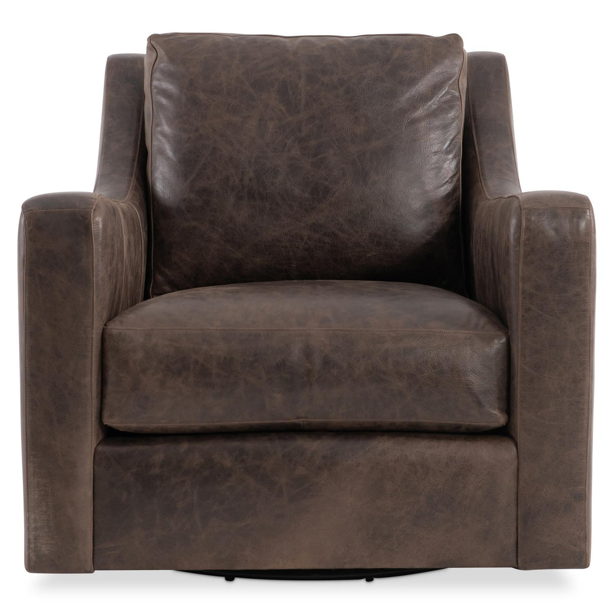 Ventura Leather Swivel Chair (352SLO) by Bernhardt