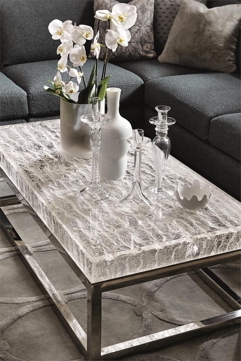Arctic Cocktail Table (375023) by Bernhardt