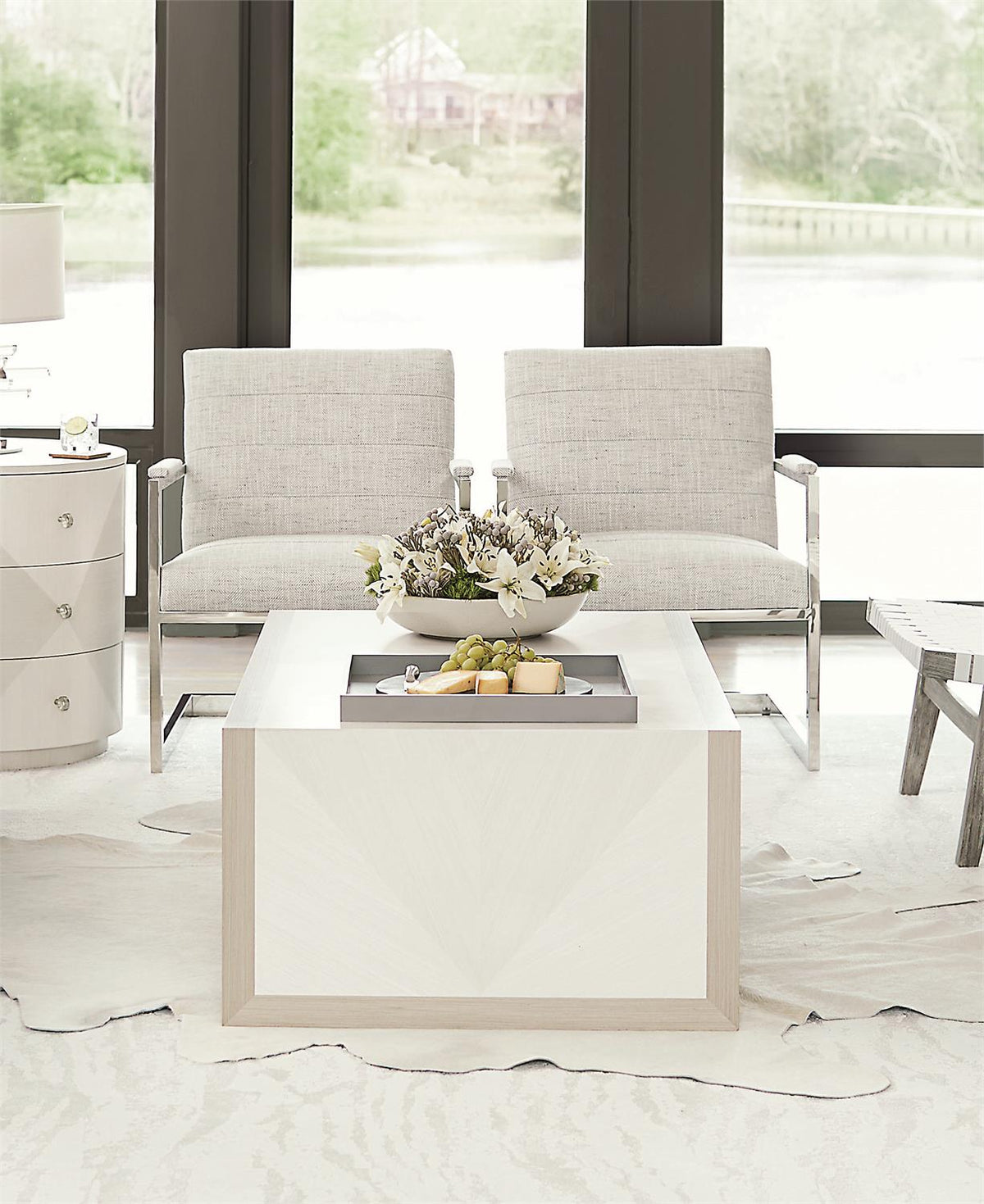 Axiom Cocktail Table (381021) by Bernhardt
