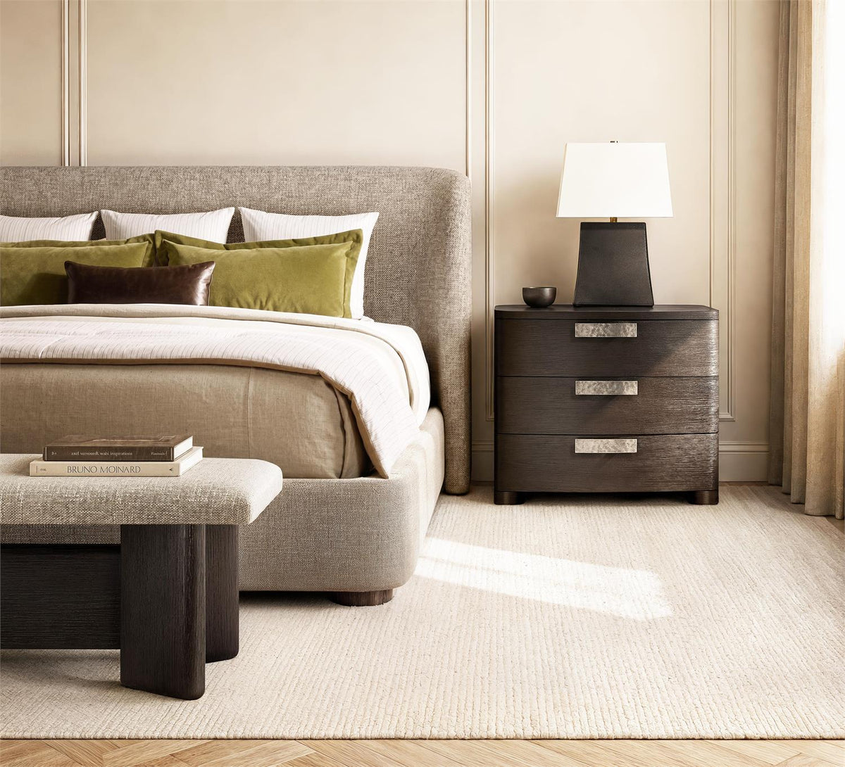 Geneve Nightstand (392232) by Bernhardt