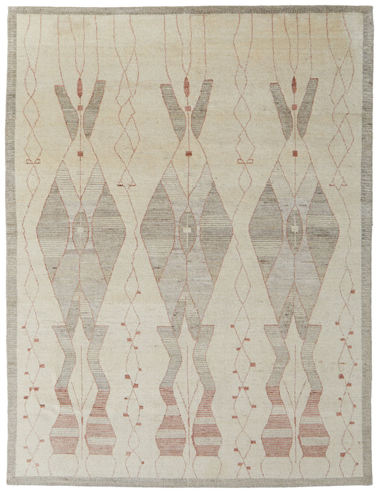 Kasbah 69G3F Beige/Gray Rug by Feizy