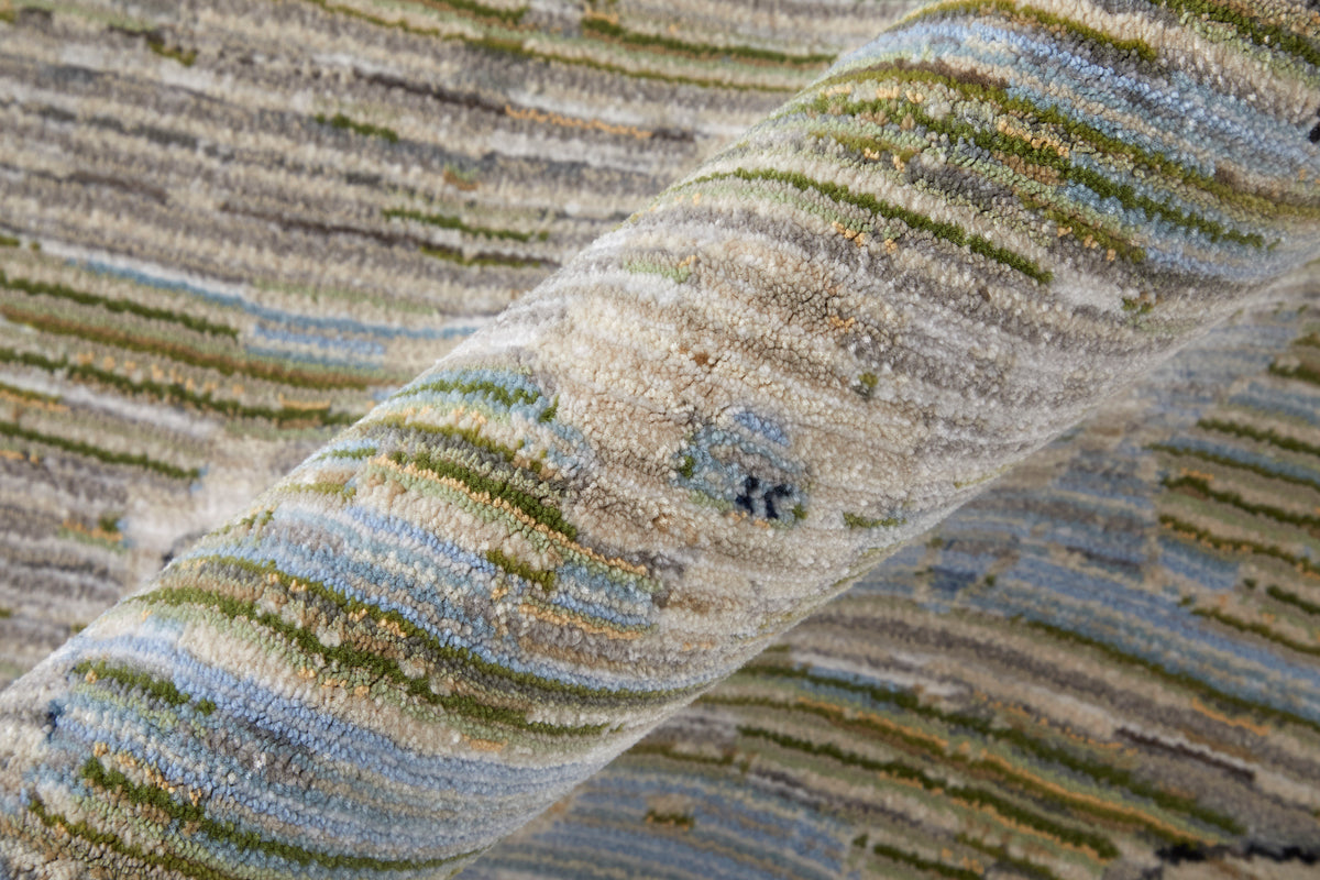 Melrose 39P3F Green/Ivory Rug by Feizy