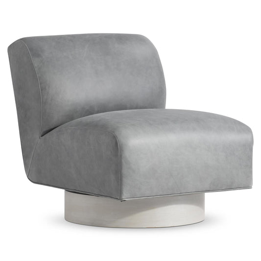 Marley Leather Swivel Chair (4713SL) by Bernhardt