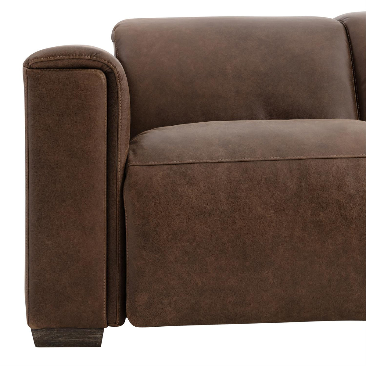 Billings Leather Power Motion Sofa by Bernhardt