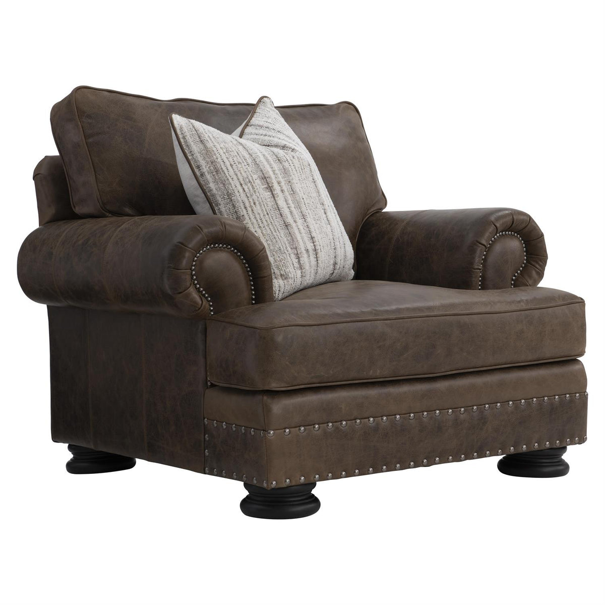 Foster Leather Chair (5372LMO) by Bernhardt
