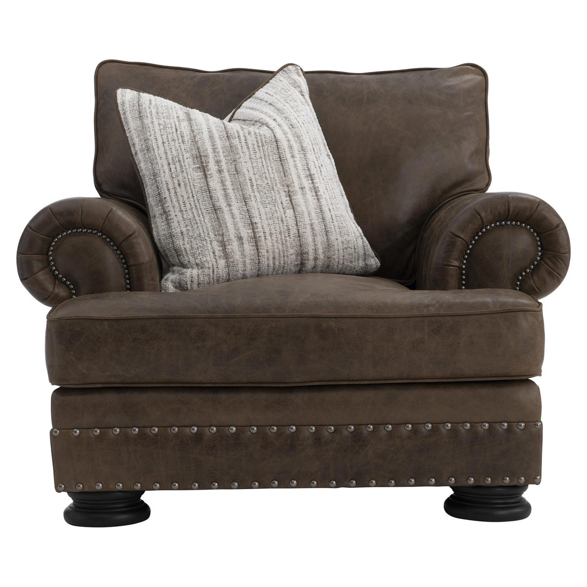 Foster Leather Chair (5372LMO) by Bernhardt