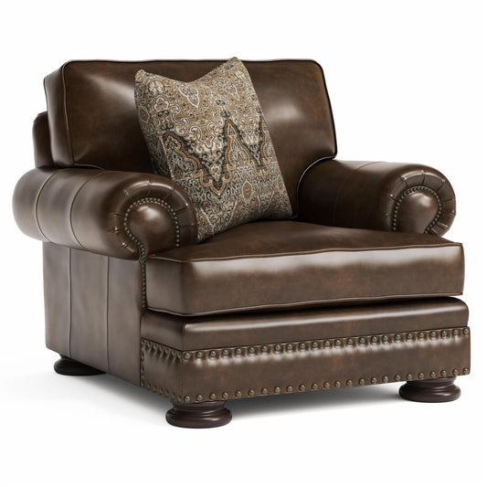 Foster Leather Chair (5372LO) by Bernhardt