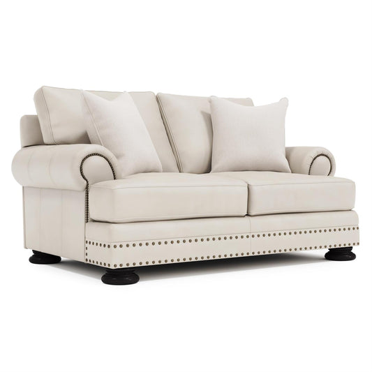 Foster Leather Loveseat (5375L) by Bernhardt