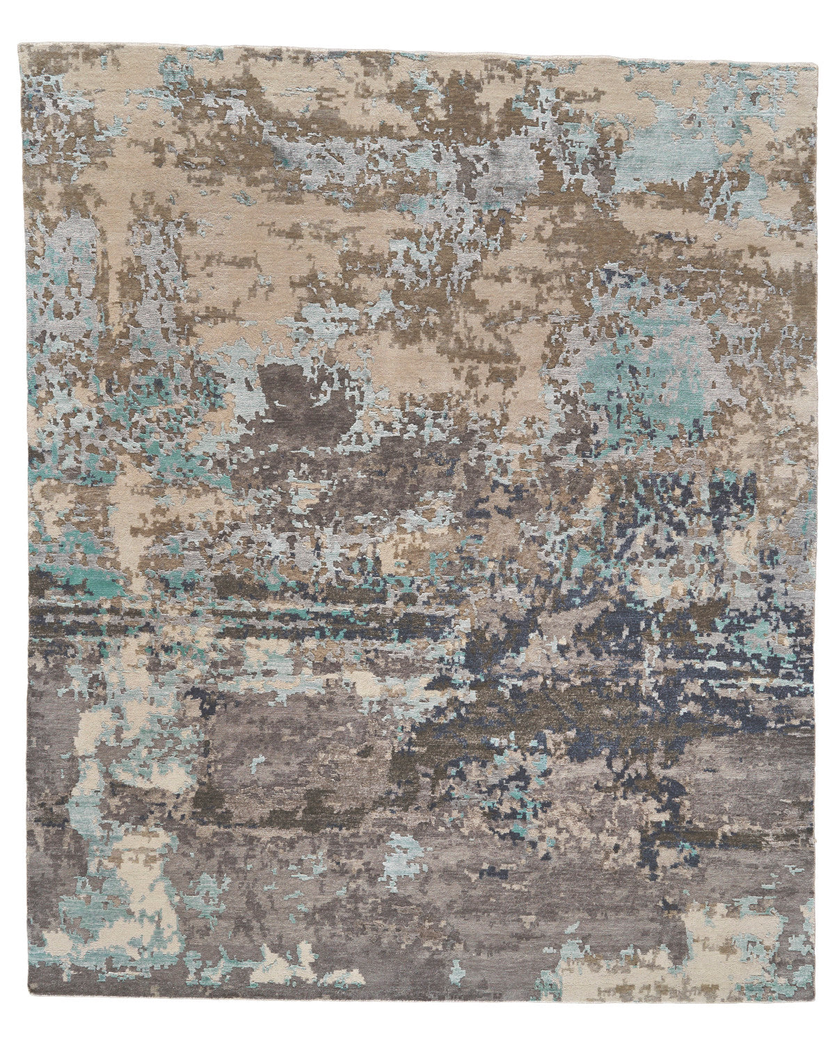 Lor 6003L Blue Rug by Feizy